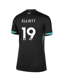 Billige Liverpool Harvey Elliott #19 Bortedrakt Dame 2024-25 Kortermet